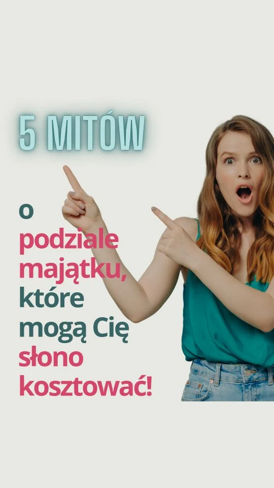 Tego nie możesz zignorować👇

👉 Uwaga! Krąży mnóstwo mitów o podziale majątku. Sprawdź, czy Ty też w nie wierzysz👇

1️⃣Po rozwodzie majątek zawsze dzielimy po równo

👉 Podział na pół jest punktem wyjścia, ale sąd może przyznać więcej jednej stronie, np. gdy druga zaniedbywała obowiązki rodzinne lub trwoniła majątek. Twój osobisty wkład w majątek wspólny też ma znaczenie! Nie daj sobie wmówić, że jest inaczej💼💔

2️⃣Podział majątku obejmuje również długi

👉 Nie! Długi nie podlegają podziałowi. A w samym procesie podziału majątku sąd zajmuje się tylko aktywami, a nie zobowiązaniami. Kredytem też nie💰⚖️

3️⃣ Podział majątku obejmuje też to, co miałam przed ślubem

👉 Nie, majątek osobisty (np. rzeczy nabyte przed ślubem, spadki, darowizny) nie podlega podziałowi. Dotyczy tylko tego, co wspólnie zgromadziliście podczas trwania małżeństwa🏡🎁

4️⃣Intercyza rozwiązuje wszystkie problemy

👉 Intercyza eliminuje wspólność majątkową, ale jeśli jedno z małżonków poczyniło potem inwestycję na majątek drugiego (np. finansowało remont), może dochodzić zwrotu określonych nakładów. Intercyza nie eliminuje takich roszczeń! 📝⚠️

5️⃣ Podział majątku zawsze rozstrzyga sąd

👉 Nie zawsze. Możecie podzielić majątek polubownie, np. u notariusza. Sąd wkracza tylko wtedy, gdy nie możecie dojść do porozumienia🤝✨

💡 Chcesz wiedzieć więcej?

Podział majątku to jeden z najważniejszych etapów rozwodu, który może wpłynąć na Twoją przyszłość. Nie daj się mitom i miej pewność, że podejmujesz właściwe decyzje!

👉 Zapisz ten post, udostępnij go znajomej, która może potrzebować tej wiedzy, i obserwuj mój profil po więcej praktycznych porad!🙌

📩 Jeśli masz pytania lub potrzebujesz pomocy, napisz komentarz lub do mnie w DM — jestem tu, by Cię wesprzeć❤️

#samodzielnamama #samodzielnytata #majątek #pieniądze #finanse #budżetdomowy #oszczędności #wolnośćfinansowa #rozwód #rozstanie #relacje #związek 
#polskamama #instamama #kobietapo30 #kobietapo40 #kobietaniezależna #świadomakobieta #silnakobieta #poradyprawne #wartowiedzieć #motywacja #kredyt #życienakredycie #adwokat
#bezpieczeństwofinansowe #podziałmajątku #świadomefinanse 

Podział majątku, jak podzielić majątek, mediacje