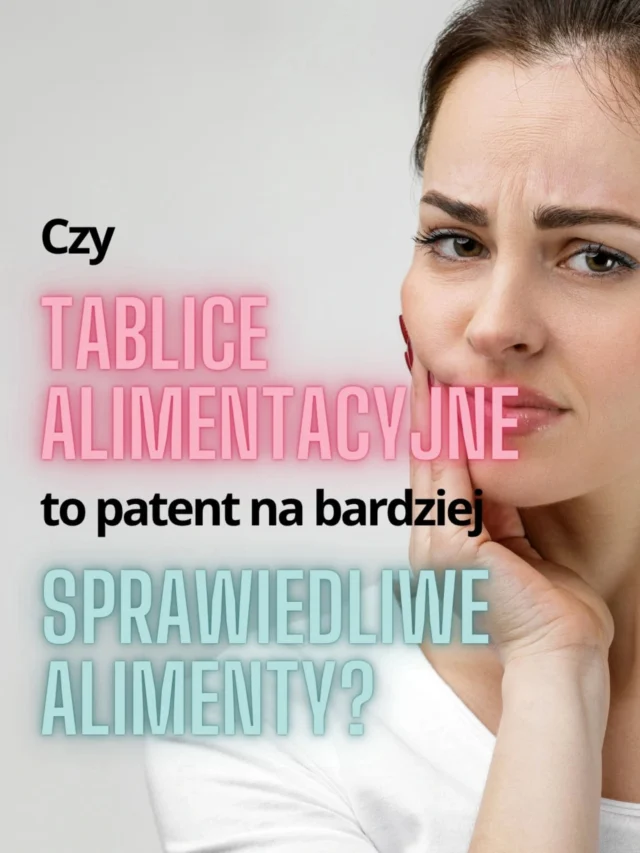 Nowa TABLICA ALIMENTACYJNA – co zmienia dla rodziców? 📊

Ministerstwo Sprawiedliwości ma rozesłać do sądów tablicę alimentacyjną, która w założeniu ma ułatwić życie rodzicom, mediatorom i… sądom🏛️ 

Ma to być narzedzie pomocnicze, które:

📌pokazuje modelowe kwoty alimentów zależne od dochodu zobowiązanego rodzica, wieku dziecka (0–18+) i liczby dzieci

📌pomaga przewidzieć, jak sąd może ocenić potrzeby dziecka

📌ma ułatwić mediacje i zmniejszyć stres związany z ustaleniem wysokości alimentów

📌ma skrócić czas postępowań i zwiększa przejrzystość orzeczeń

💡 Jak działa?

Kwoty bazują na minimum socjalnym za 2024 r., wyliczonym przez IPiSS. 

Wzrastają o:

📌12,5% za każdą starszą grupę wiekową dziecka

📌10–15% za każde dodatkowe 800 zł dochodu rodzica (progresywnie)

📌są nieco niższe przy większej liczbie dzieci (maks. -15% na dziecko)

💡Ale sędzia nadal będzie indywidualnie oceniać sprawę, biorąc pod uwagę realne potrzeby dziecka i sytuację rodzica (zgodnie z art. 135 i 138 KRO).

📌Sąd może podwyższyć lub obniżyć alimenty – uwzględniając osobisty wkład rodzica w wychowanie, np. codzienną opiekę, pomoc w nauce czy wizyty u lekarza.

📌Tablica odnosi się do tzw. sytuacji modelowej, czyli układu, gdy dziecko mieszka z jednym rodzicem, a z drugim ma regularny kontakt (np. weekendy).

💡Co ważne:

📌Tablica nie zmienia automatycznie istniejących alimentów, ale może być argumentem przy wniosku o zmianę, gdy zaszły nowe okoliczności.

📌Będzie aktualizowana co roku – bo potrzeby dziecka rosną, a koszty życia się zmieniają.

📌Wartości w tabeli odzwierciedlają szacunkowe miesięczne koszty zaspokojenia podstawowych potrzeb osoby uprawnionej, takich jak: wyżywienie, mieszkanie, edukacja, kultura, zdrowie, higiena, transport, łączność i inne uzasadnione wydatki.

A Ty? 🤔 Co sądzisz o takim rozwiązaniu?
 
Czy to pomoże w rozmowach o alimentach i da więcej spokoju? Daj znać w komentarzu! 💬

#alimenty #alimentynadzieci #kalkulatoralimentów
#rozwód #dzieci #dziecko #rodzina #rozstanie #relacje #kobietapo30 #kobietapo40 #kobietykobietom #prawakobiet #spokój #kobietaniezależna #dlakobiet#świadomakobieta #silnakobieta #siłajeskobietą #adwokat #pieniądze